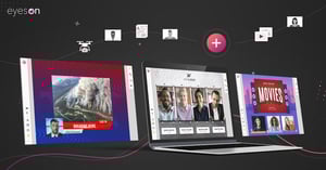 Multiple video call layouts